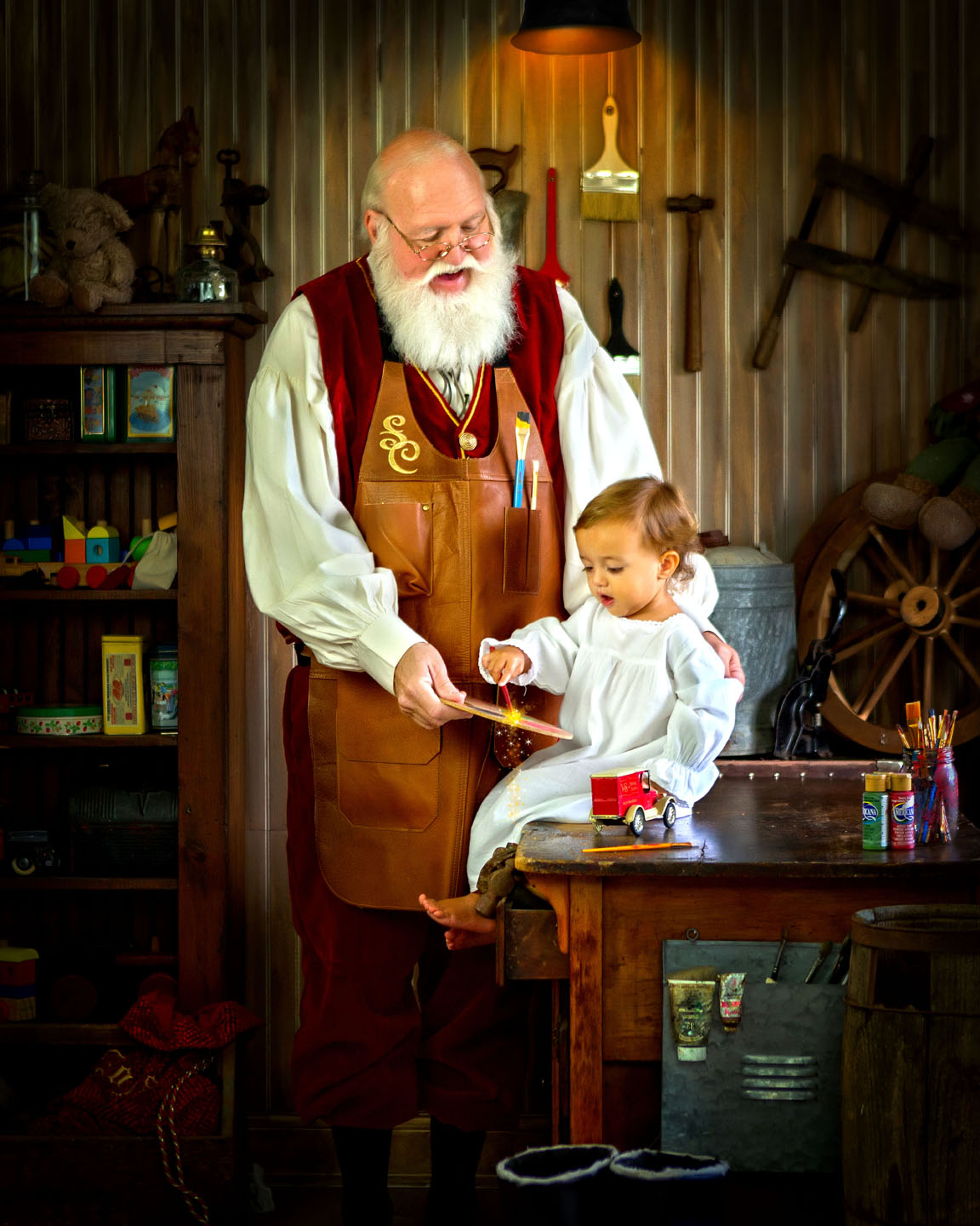 Santas Magical Workshop Portraits